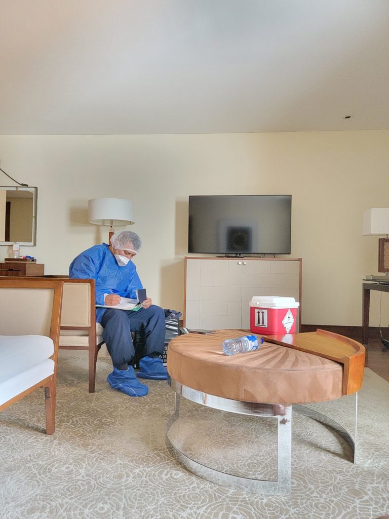 Room Service: I’m Here with Your Covid Test