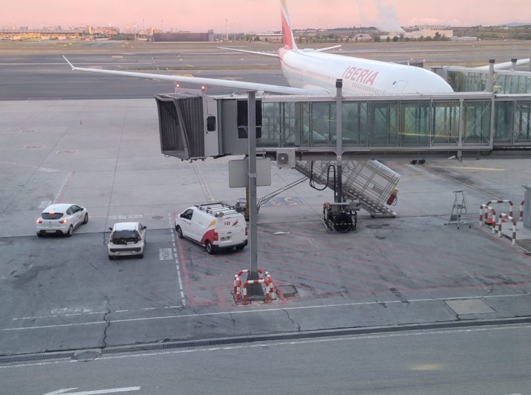 Iberia Business ORD-MAD: Mask Jokes Literally Don’t Fly