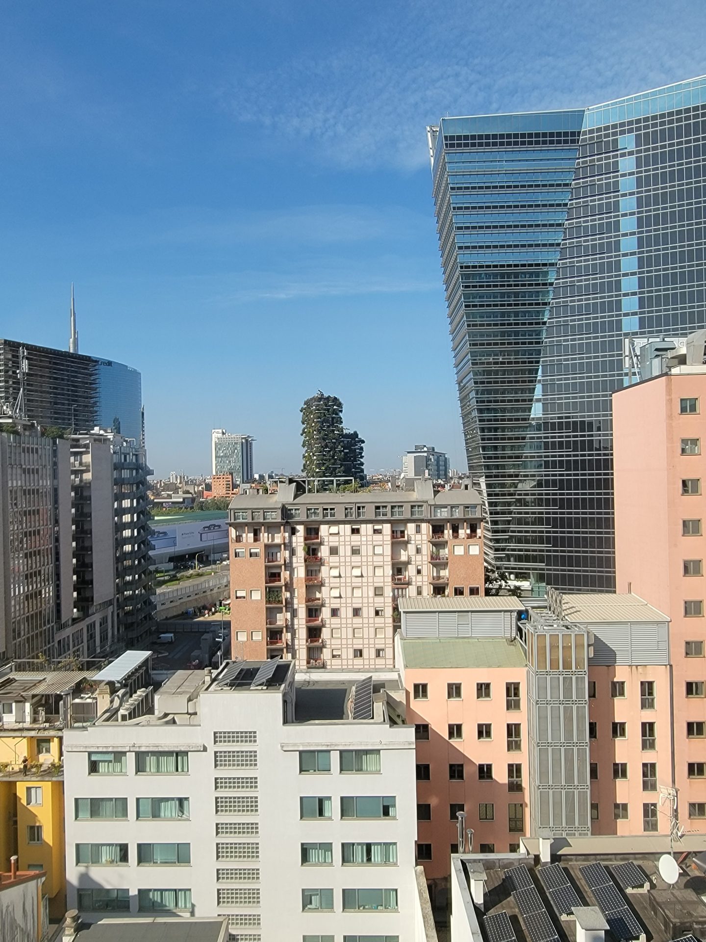 a group of buildings in a city