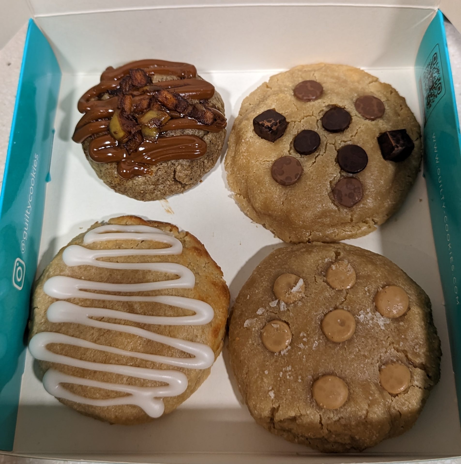 a box of cookies