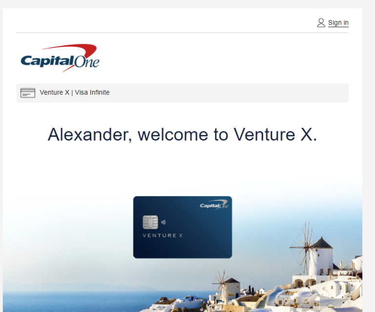 Capital One Venture X Approved: First Time Ever