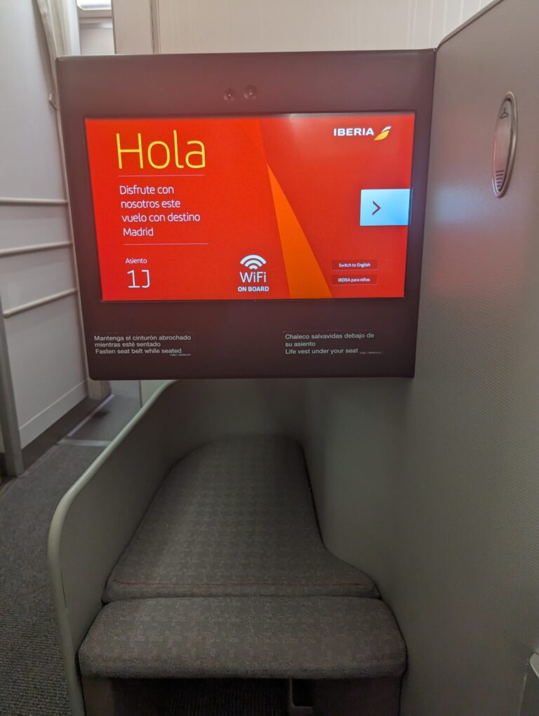 Iberia San Juan to Madrid: Una Vez Mas