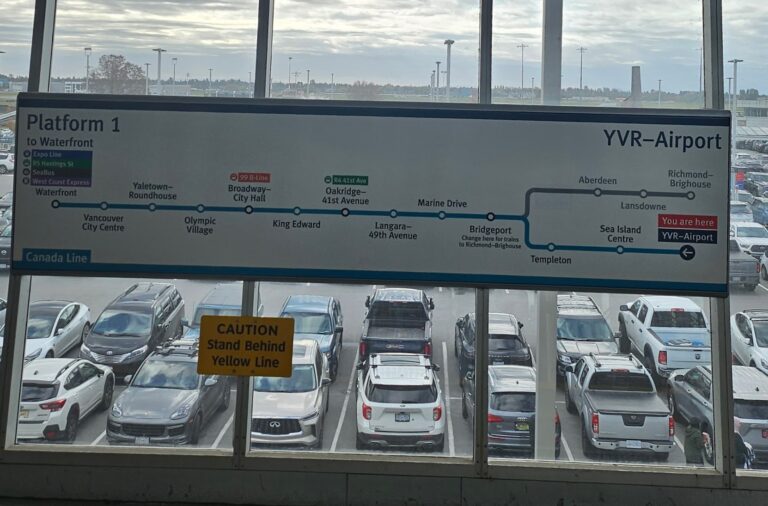 Uber Or Train from Vancouver Airport? Depends on How Many People