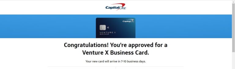 Capital One Venture X Business: Send Help, I’m Approved