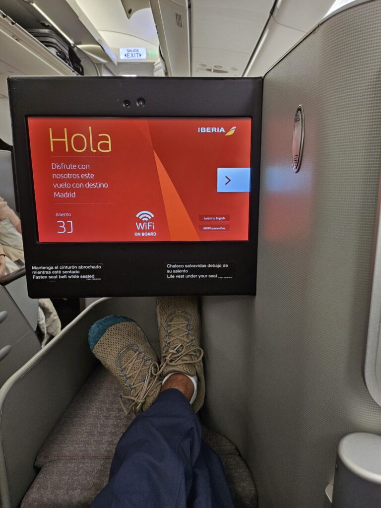 Repeat Business: Iberia San Juan to Madrid