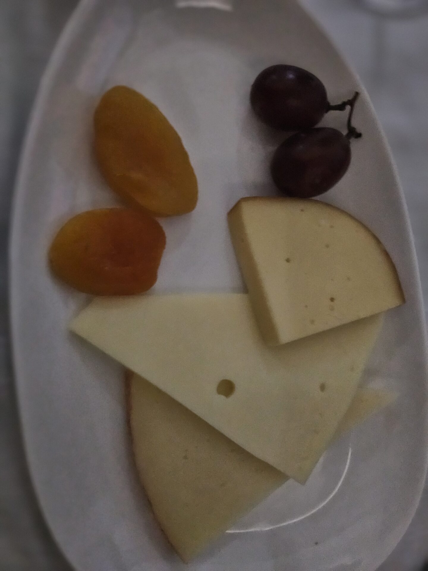 a plate of food on a table