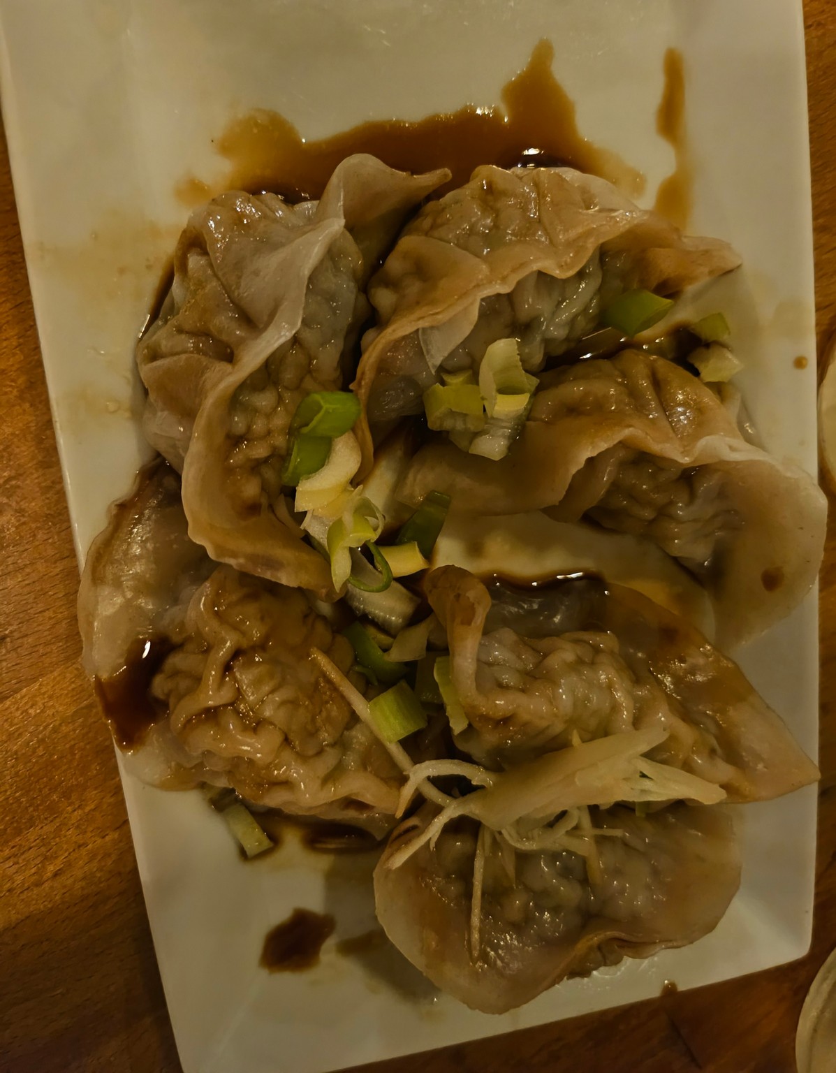 a plate of food on a table