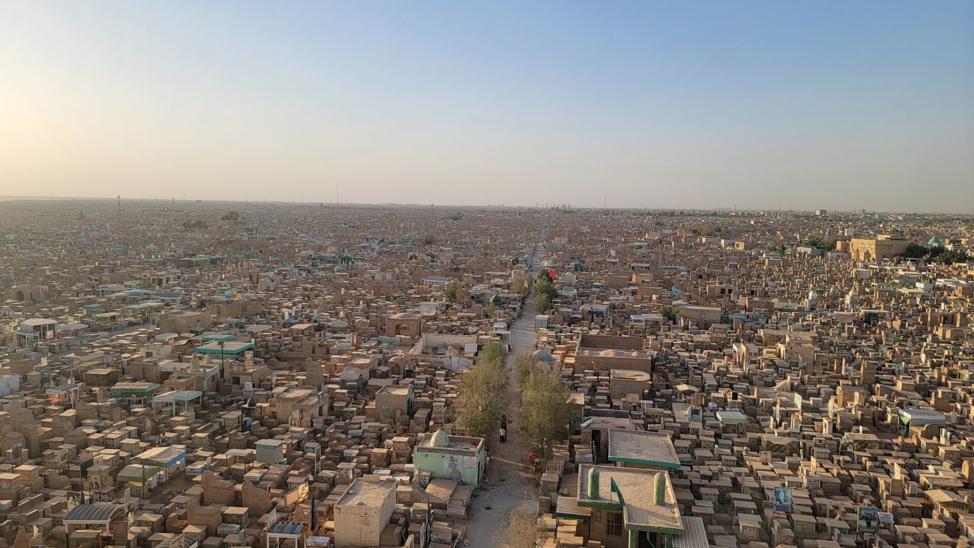 a city with many buildings