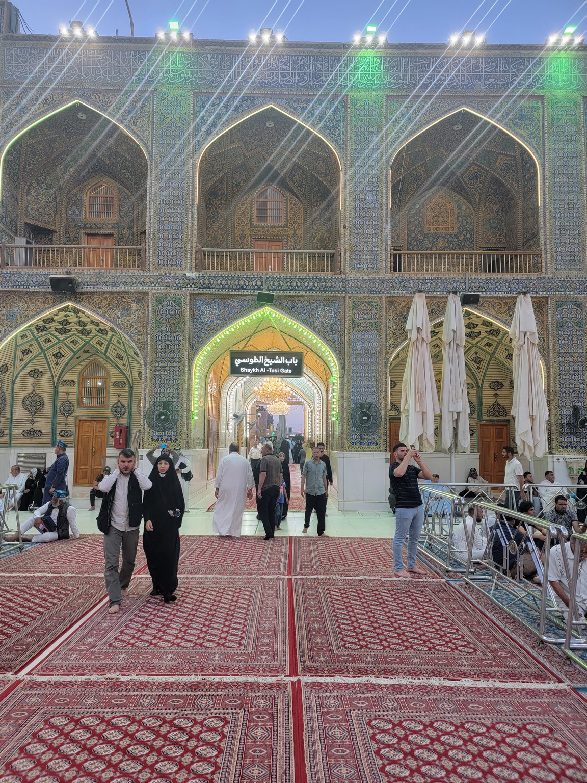 people inside a building