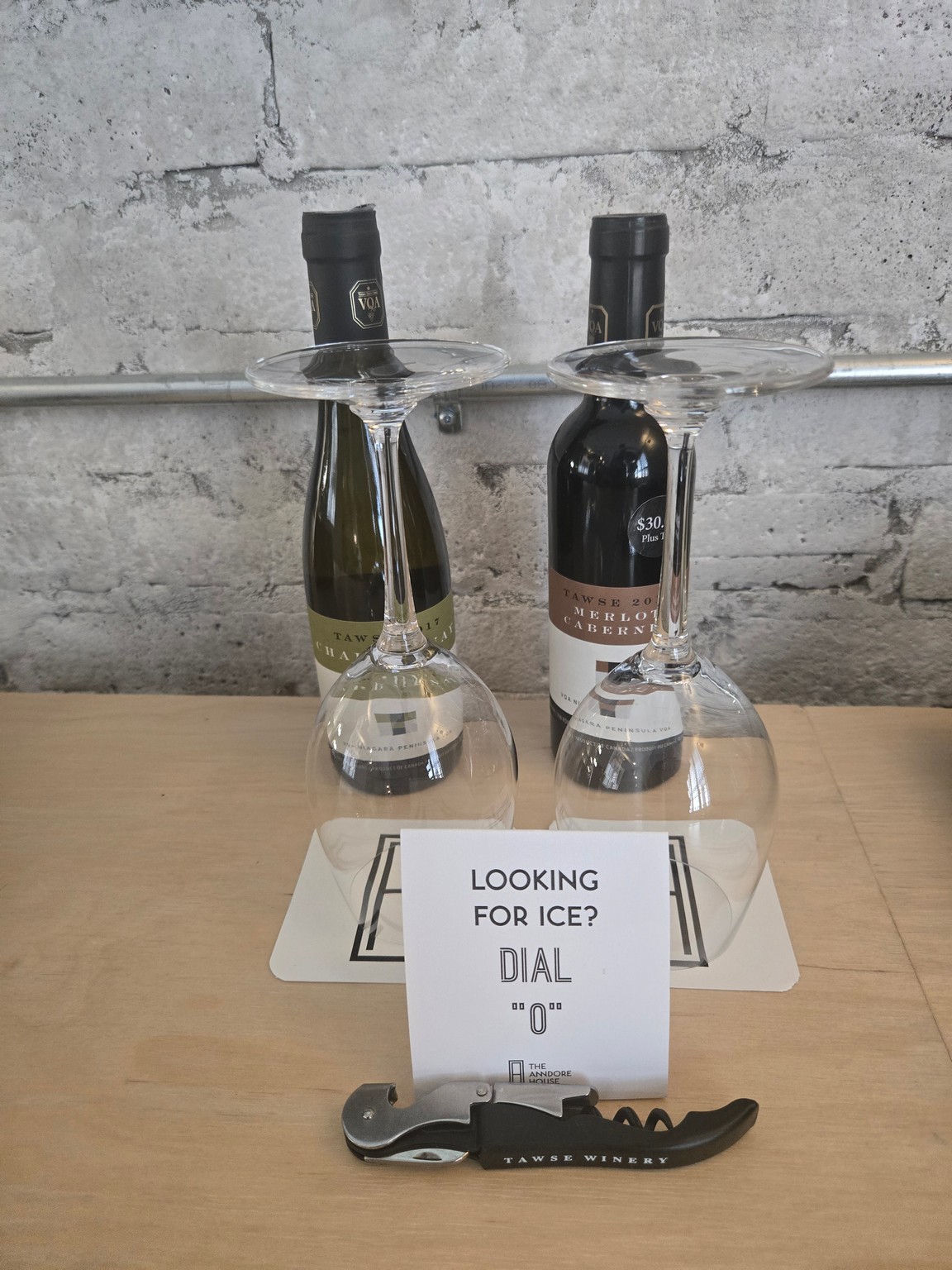 wine glasses on a table