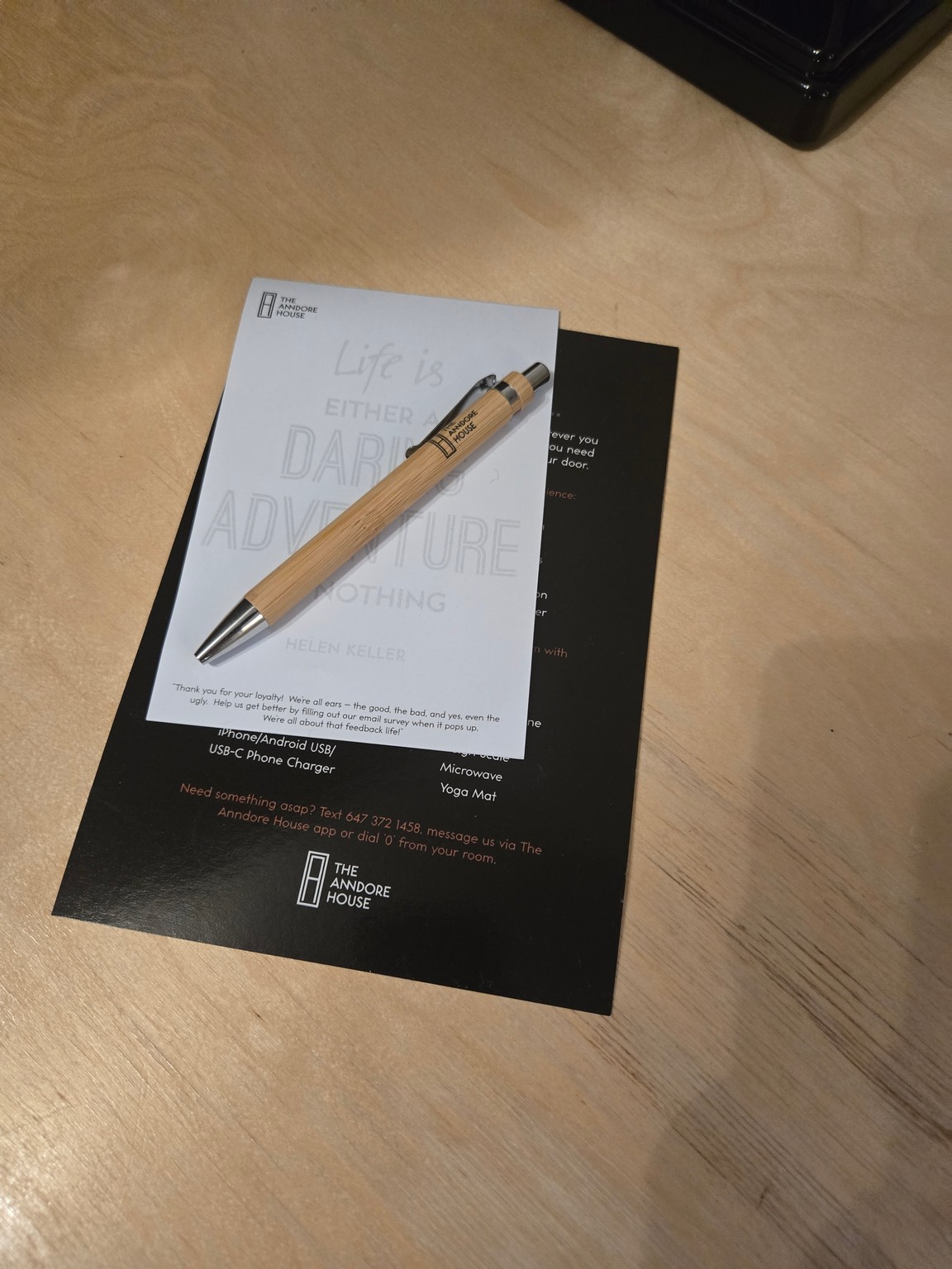 a pen on a piece of paper