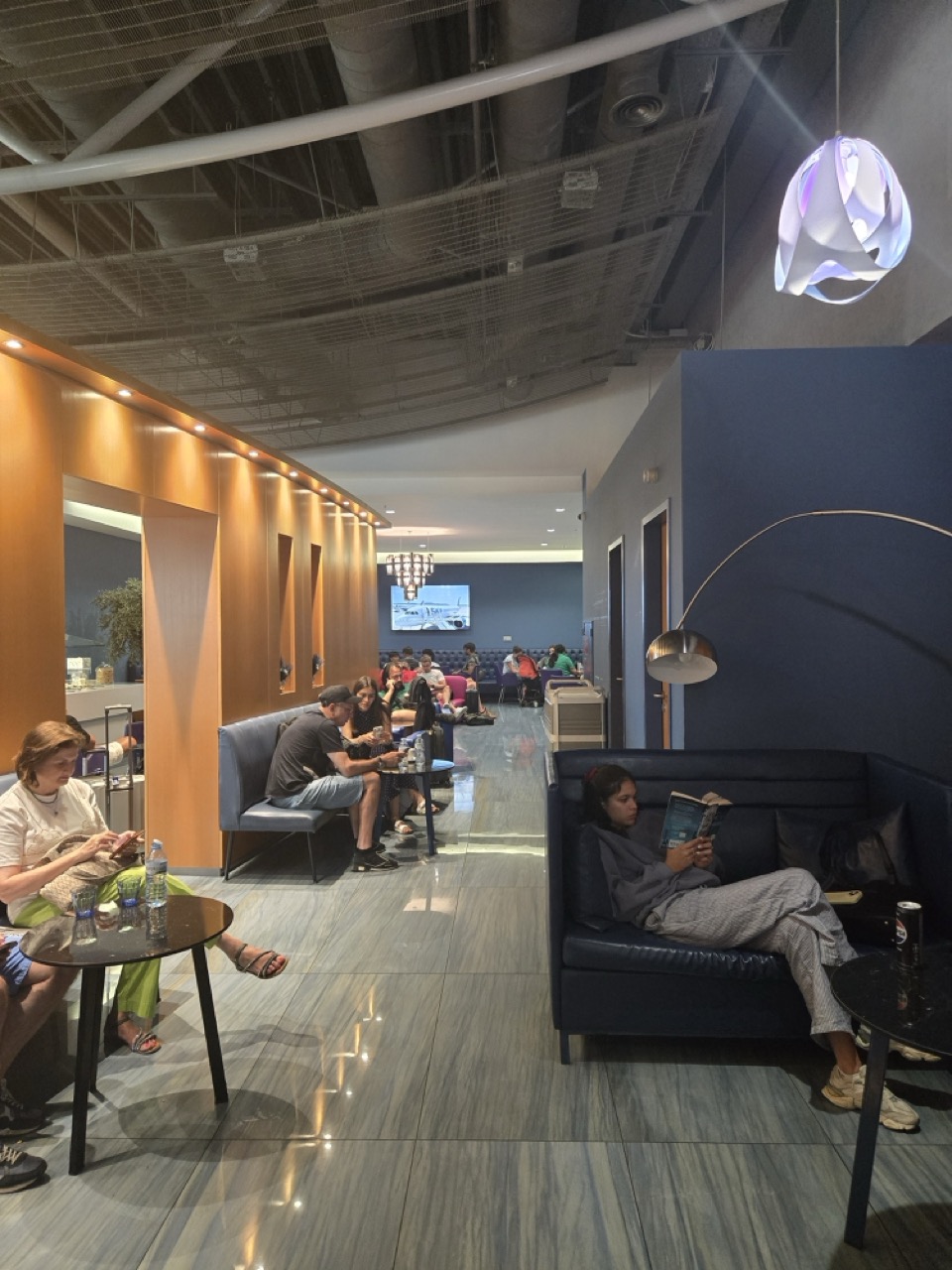 people sitting in a room