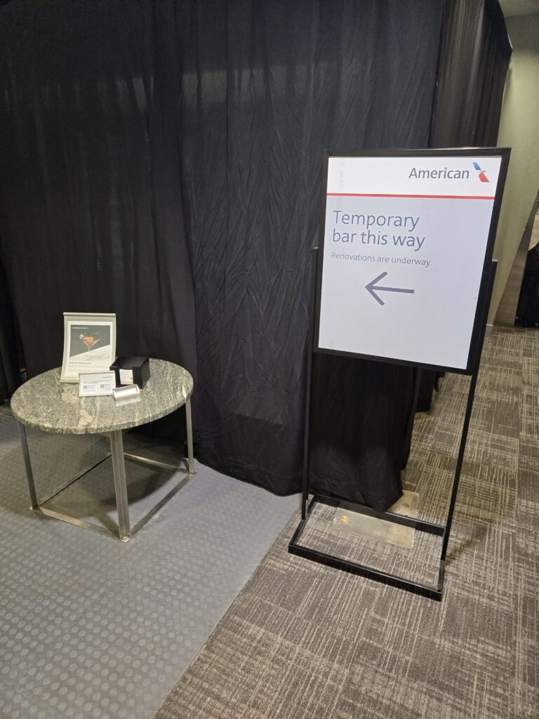 Admirals Club Philadelphia: Under Construction Safehouse