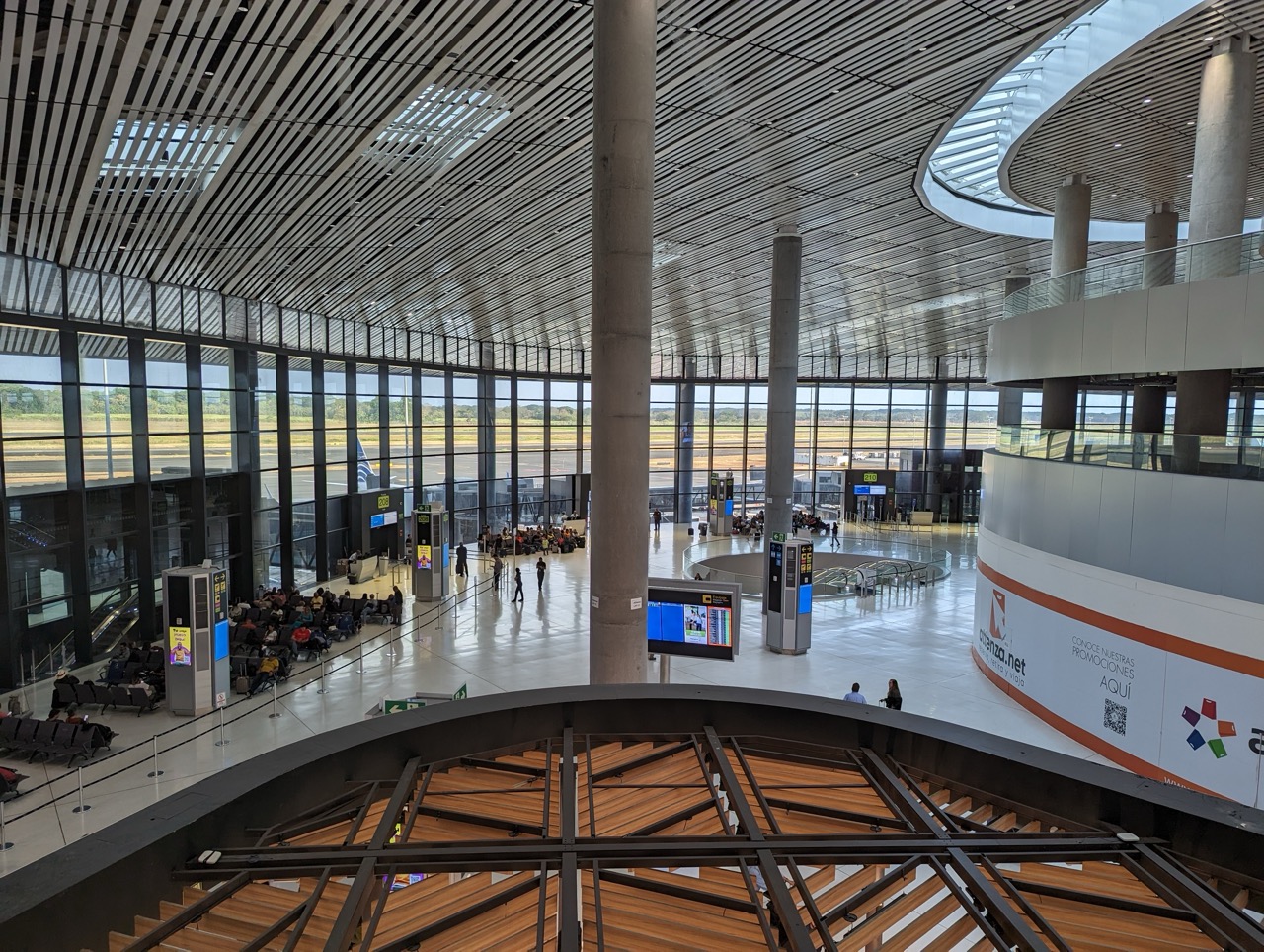 a large building with many windows