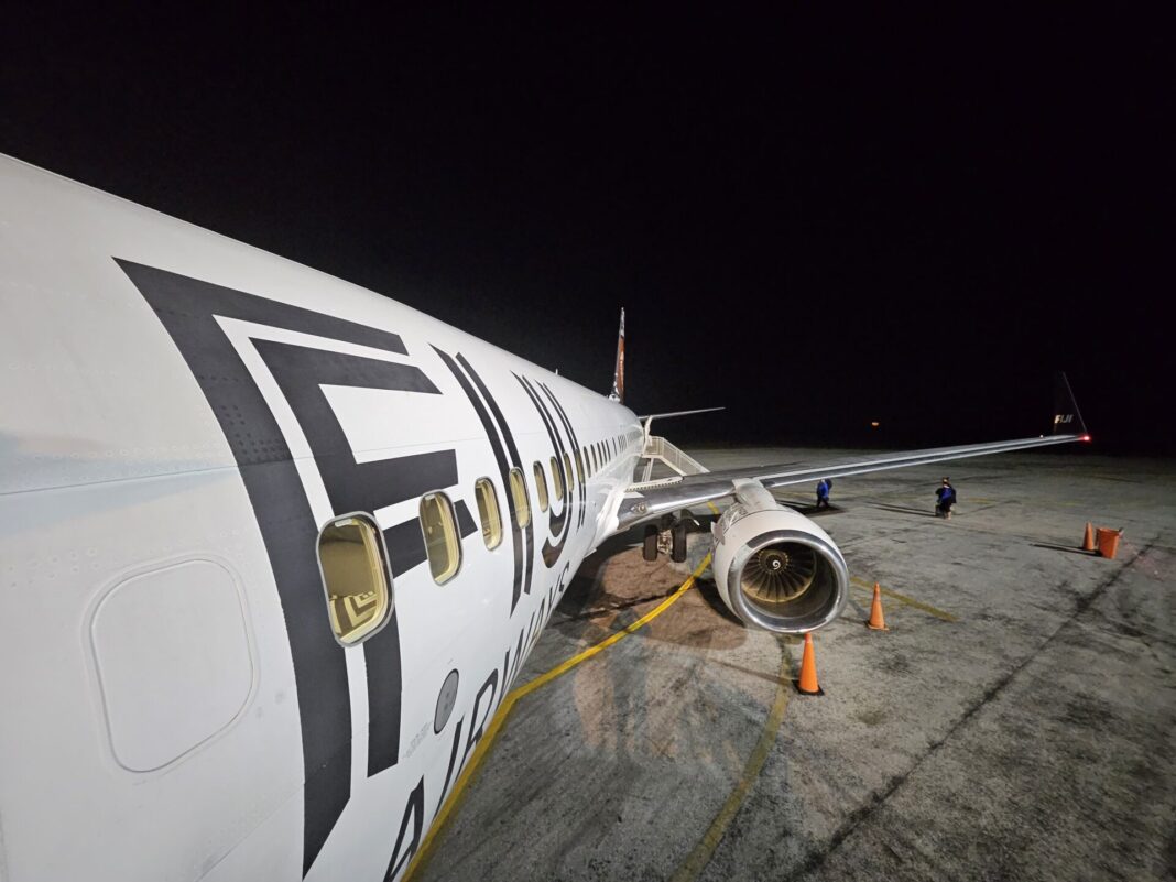 a plane on the tarmac